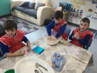 Cooking some tasty treats for our mummies