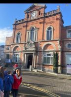 P5 Having fun learning about Newry Town Hall 