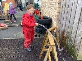 Learning Through Play in P2 Miss Rocks November and December 