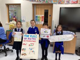 Mrs McVeigh’s class learn about Maths in Transport