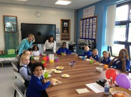 We welcome our new pupils.