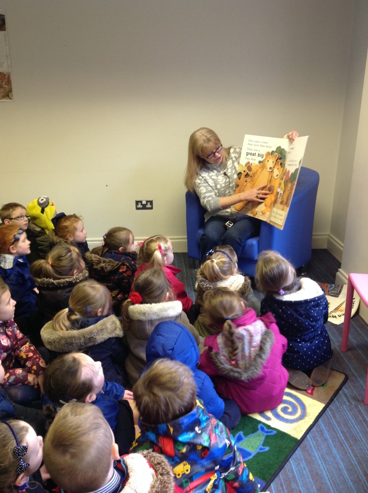P1 Visit Newry Library