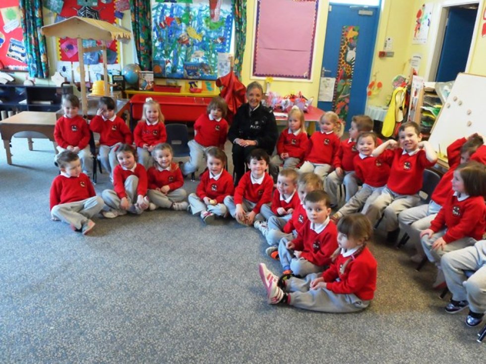 The PSNI Visit The Nursery.